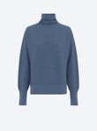 Stand-up collar sweater