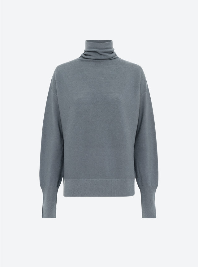 pull fin col montant - Image principale