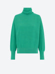 Stand-up collar sweater
