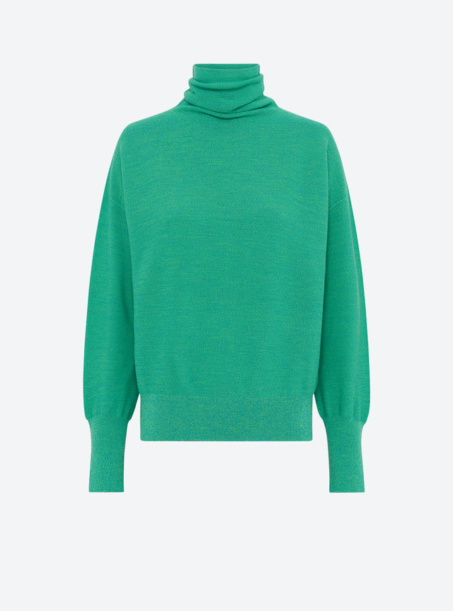 Stand-up collar sweater - Image principale