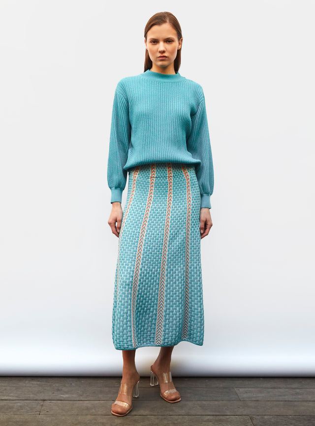 cable-knit sweater - Image principale