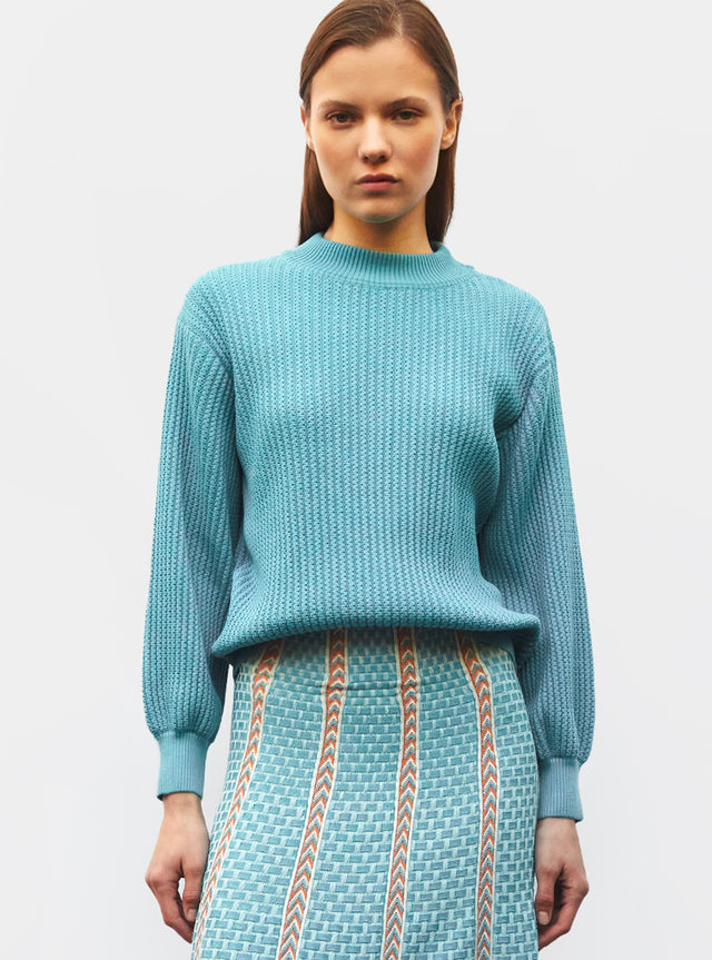 cable-knit sweater - Image principale