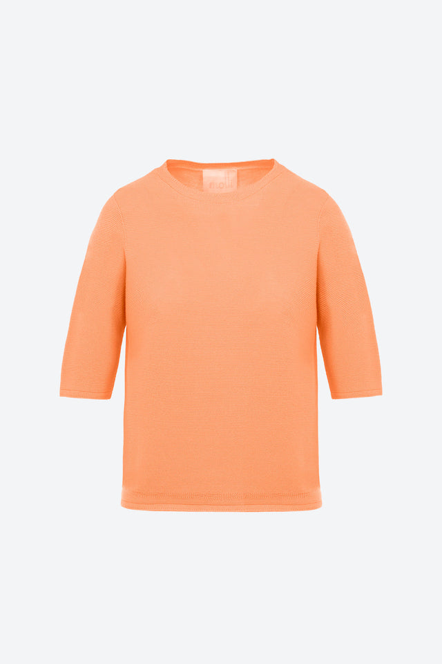 Fine top with elbow-length sleeves - Image principale