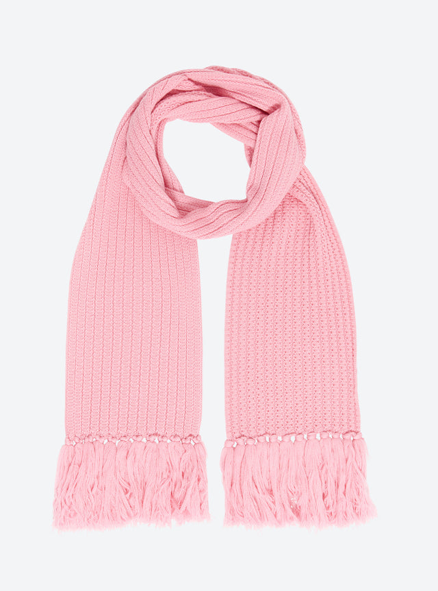 écharpe maille à franges - Image principale