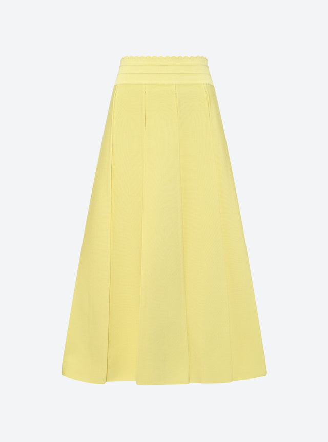 Wide pleats skirt - Image principale