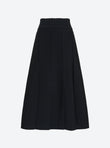 wide pleats skirt
