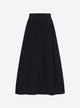 wide pleats skirt