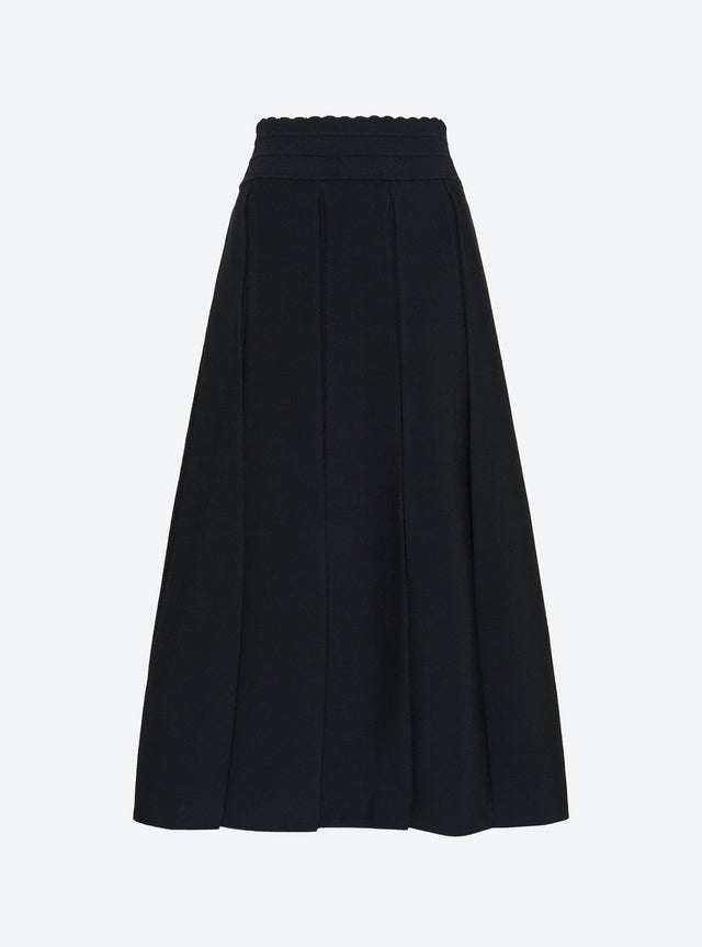 Wide pleats skirt - Image principale