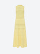 long rick-rack knit dress