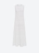 long rick-rack knit dress