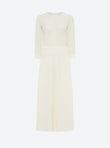 Lightweight pointelle knit dress