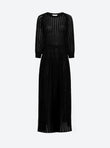 Lightweight pointelle knit dress