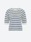 top maille pointelle
