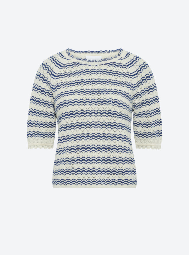 top maille pointelle - Image principale