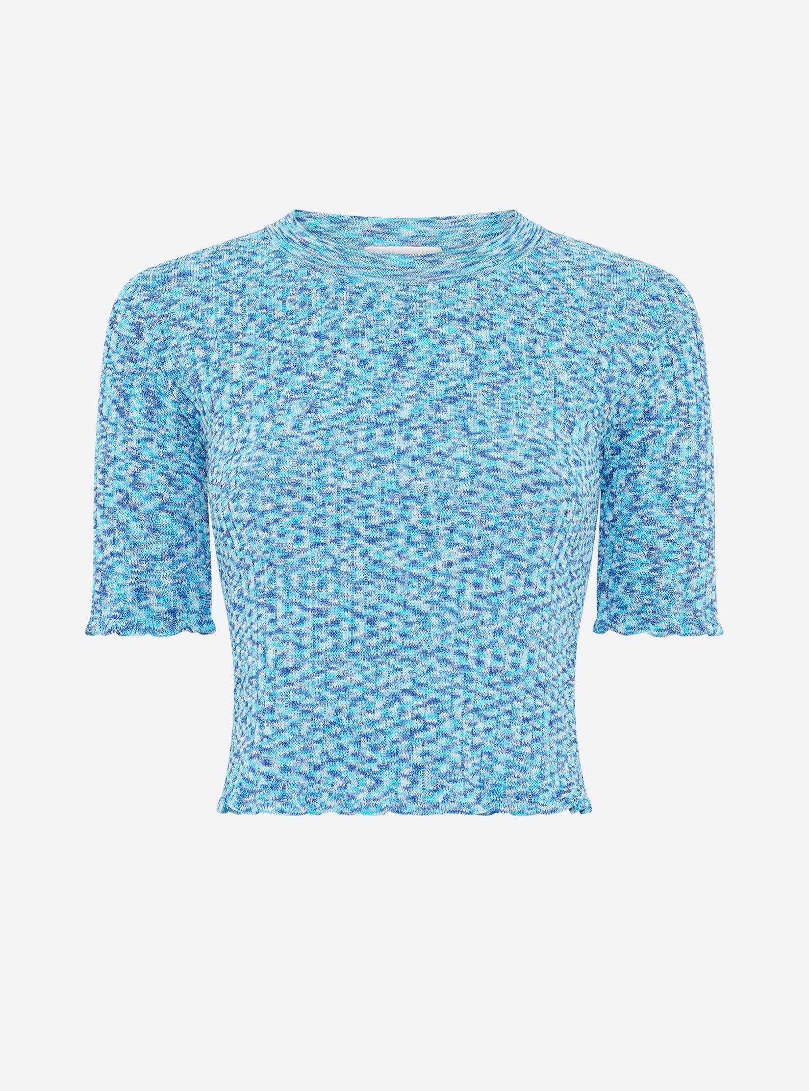 Top maille côtes plates Pool - Vêtement en maille de luxe Molli