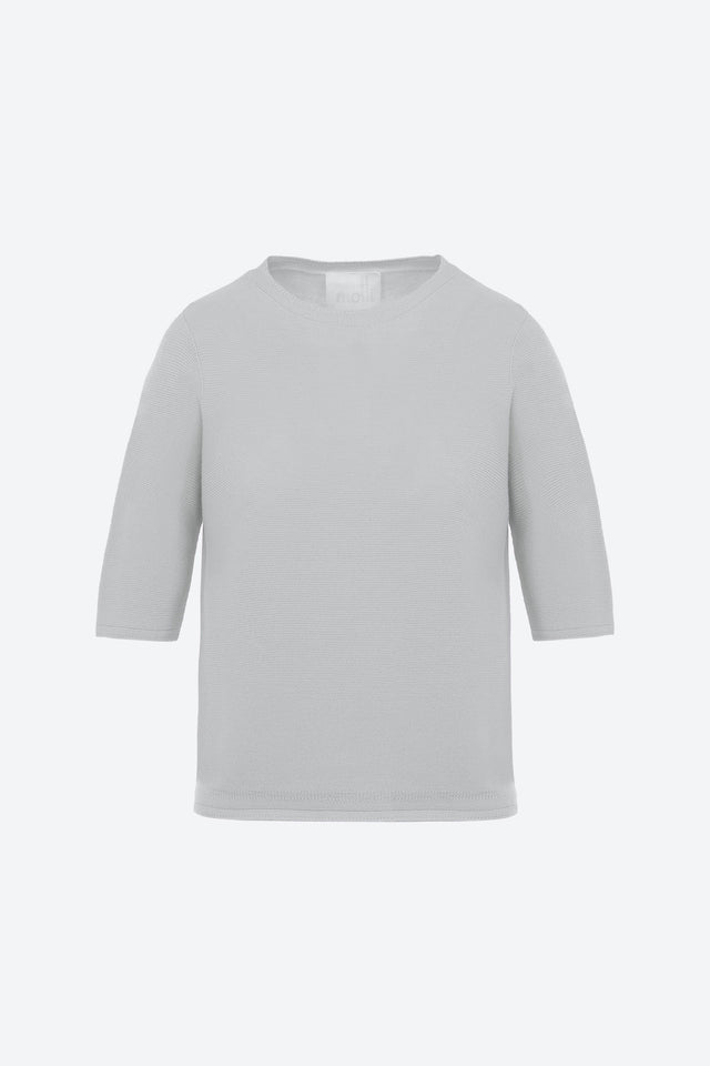 Fine top with elbow-length sleeves - Image principale