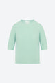 Top fin maille manches coudes