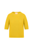 Elbow-length sleeves top