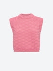 plain zellige knit top