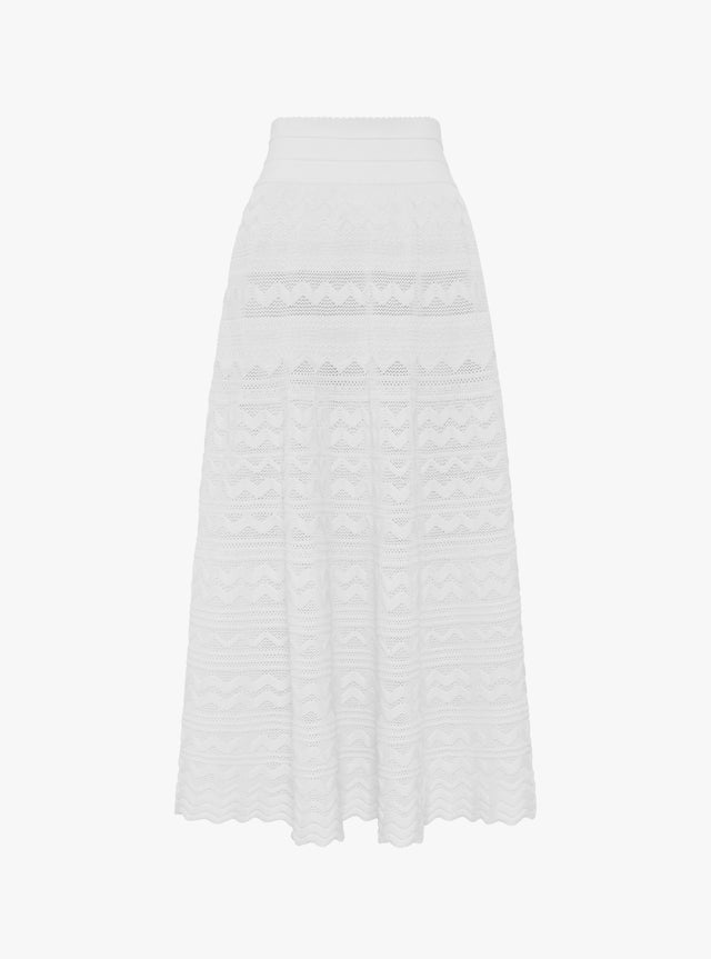 Jupe longue maille croquet - Image principale