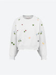 Embroidered sweatshirt