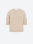 elbow-length sleeves top
