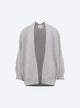 cardigan with smocked cuffs