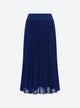 Long skirt in technical knit