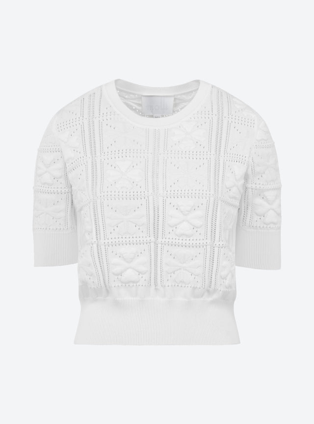 top maille trèfle - Image principale
