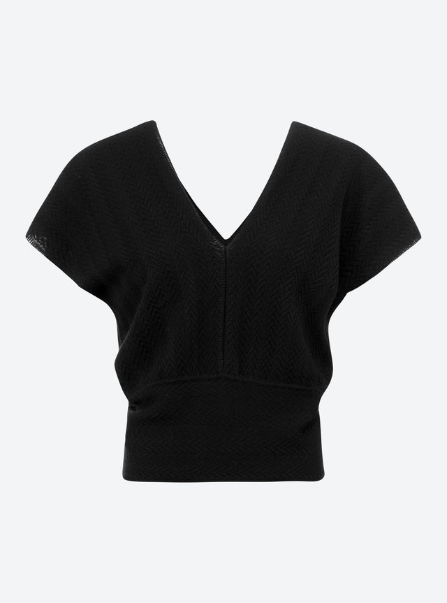 top V maille chevron - Image principale
