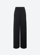 Knit pants with floral trim