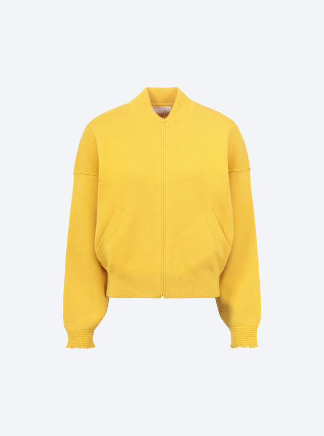 veste bomber en maille - Image principale