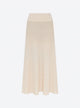 fluid skirt in cannage knit