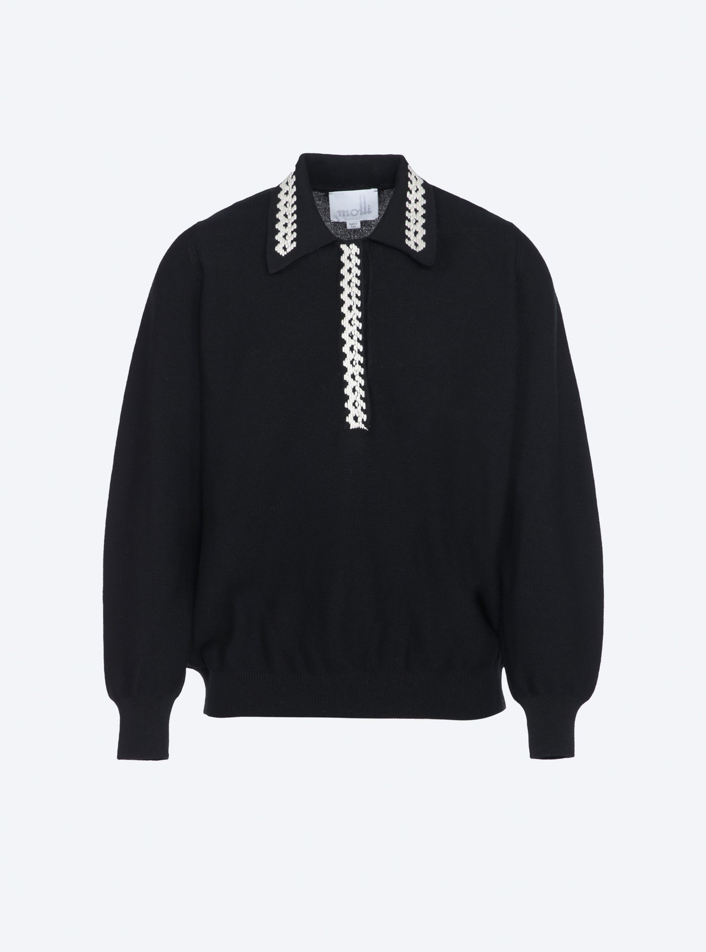 Chemisier col brodé - Molli