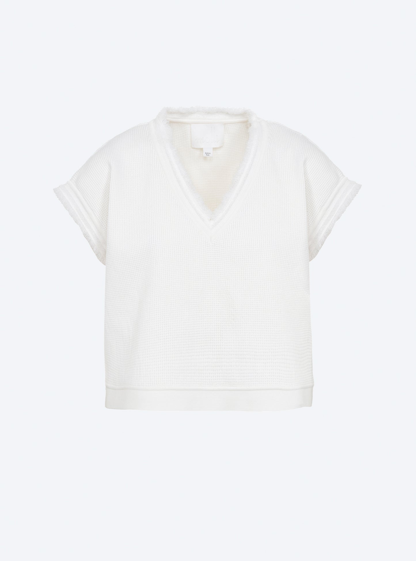 Top en maille à frange - Molli