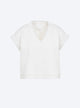 Fringed knit top