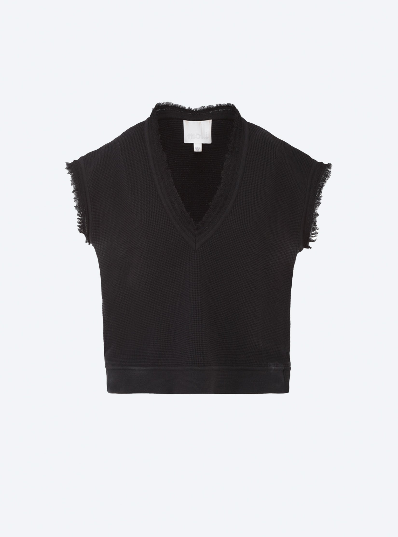 Top en maille à franges - Molli