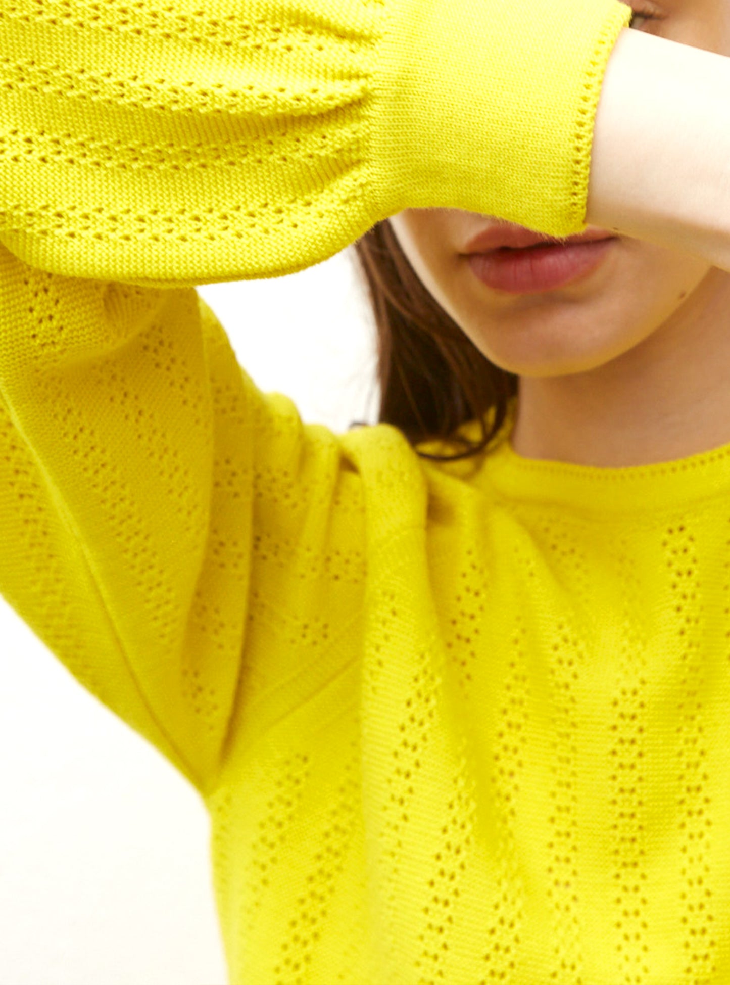 Blouse en maille pointelle - Molli