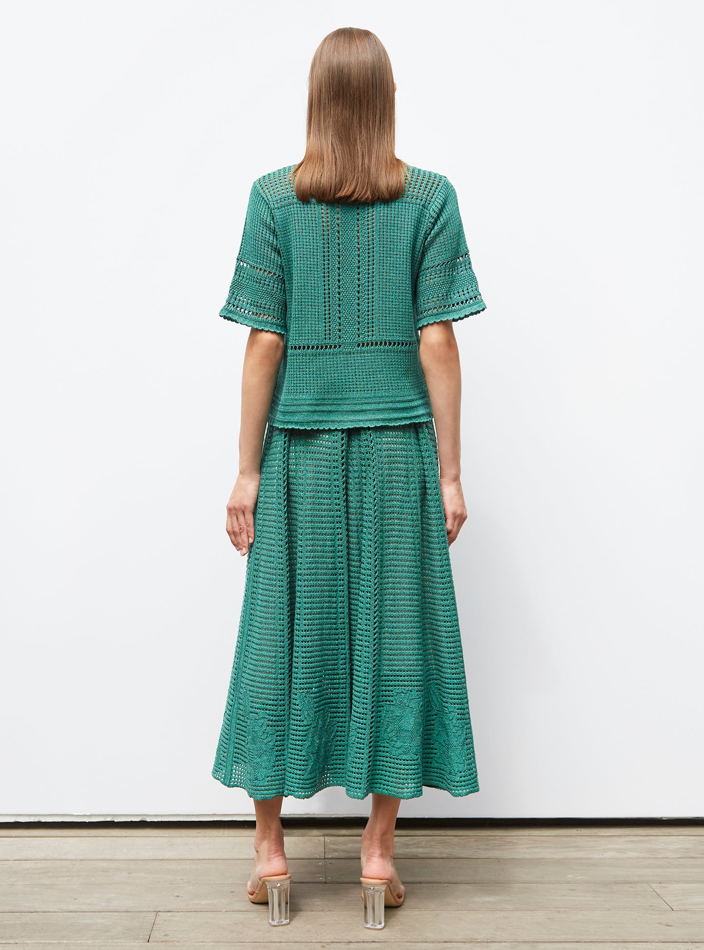 Top en maille cannage ajouré - Molli