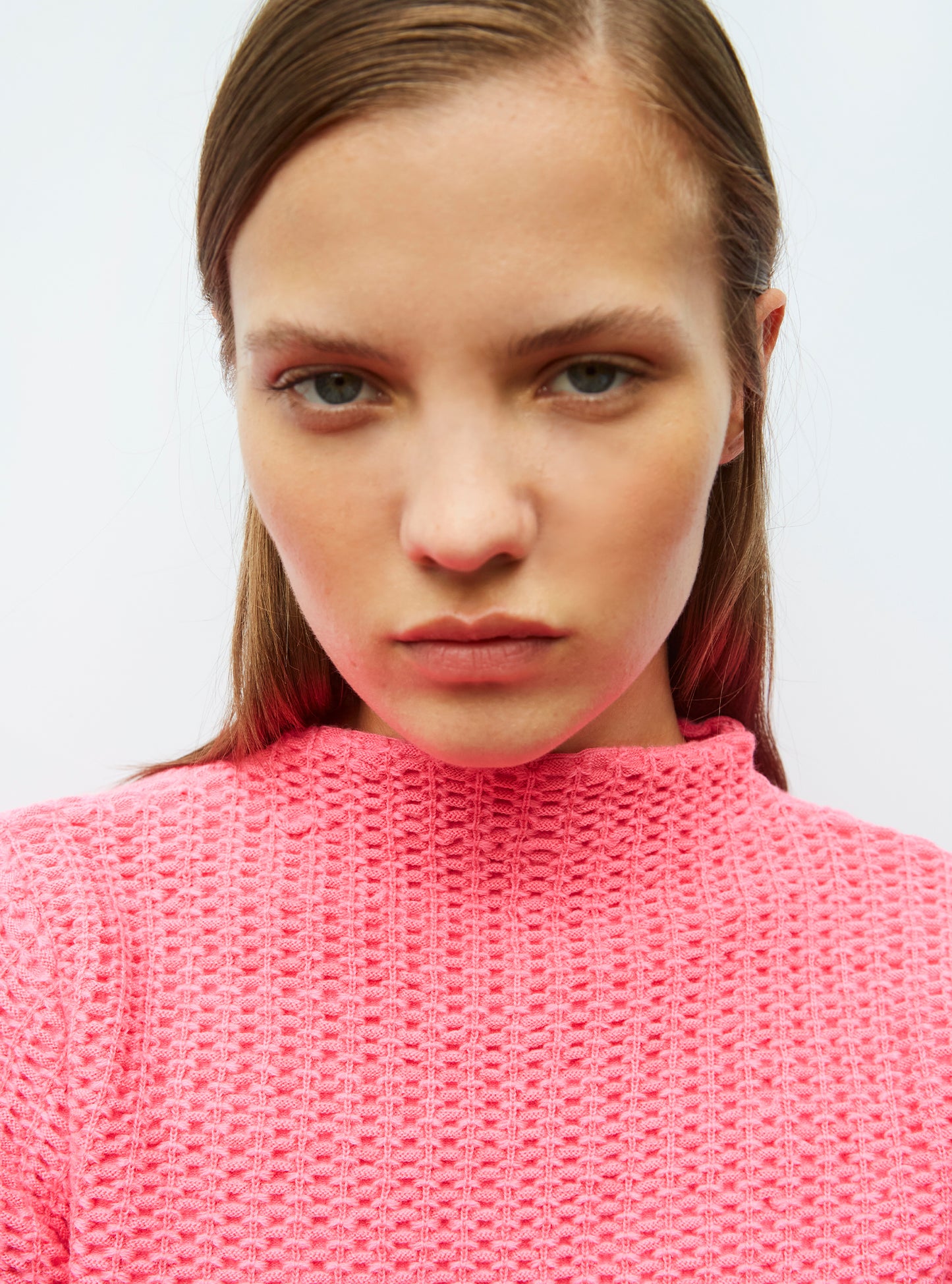 Top droit en maille smockée - Vêtement en maille de luxe Molli