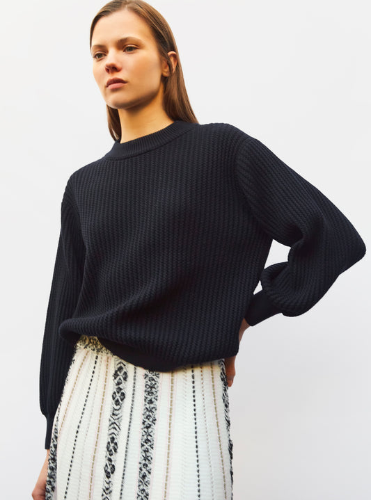 molli cable-knit sweater