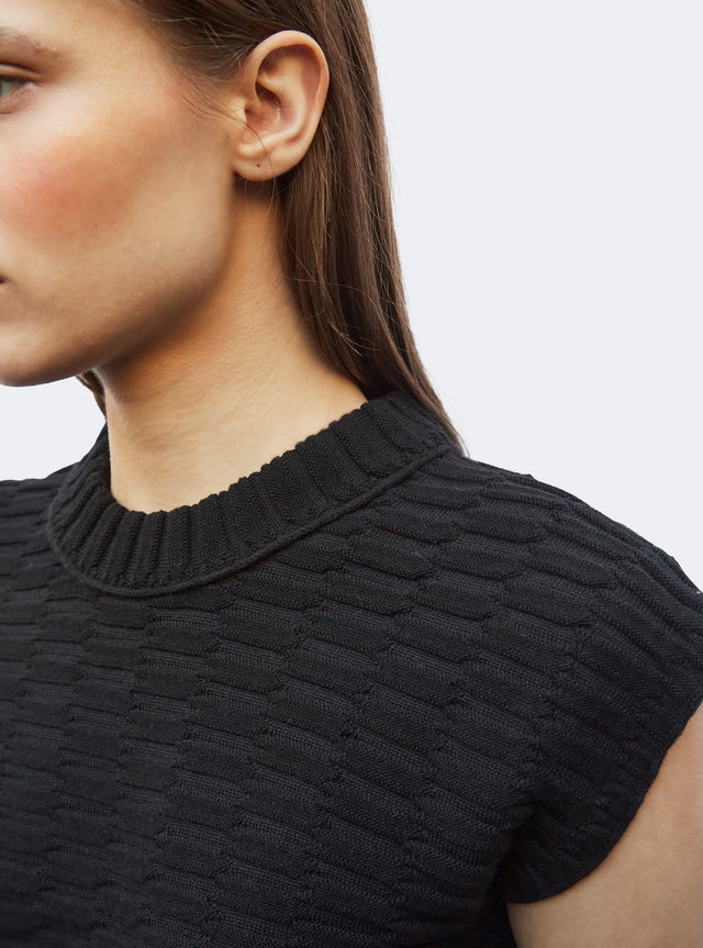 top maille zellige uni - Image principale