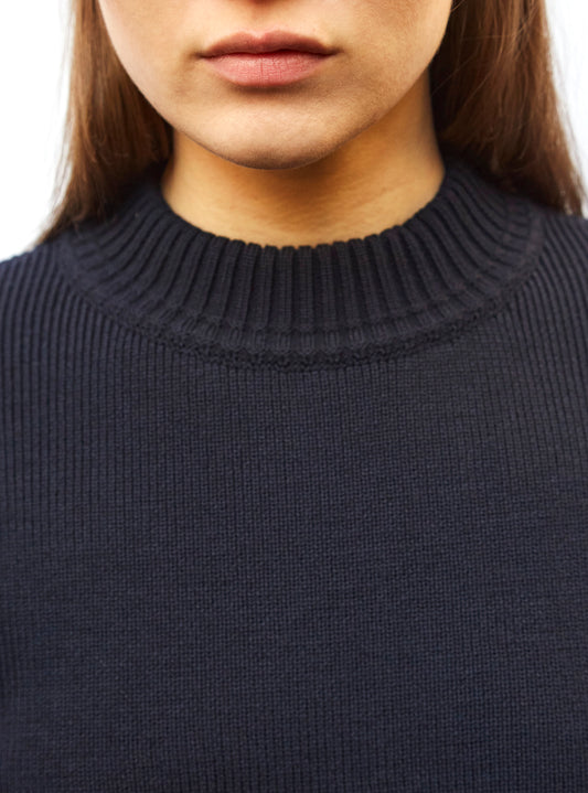 molli braided-trimmed knit sweater