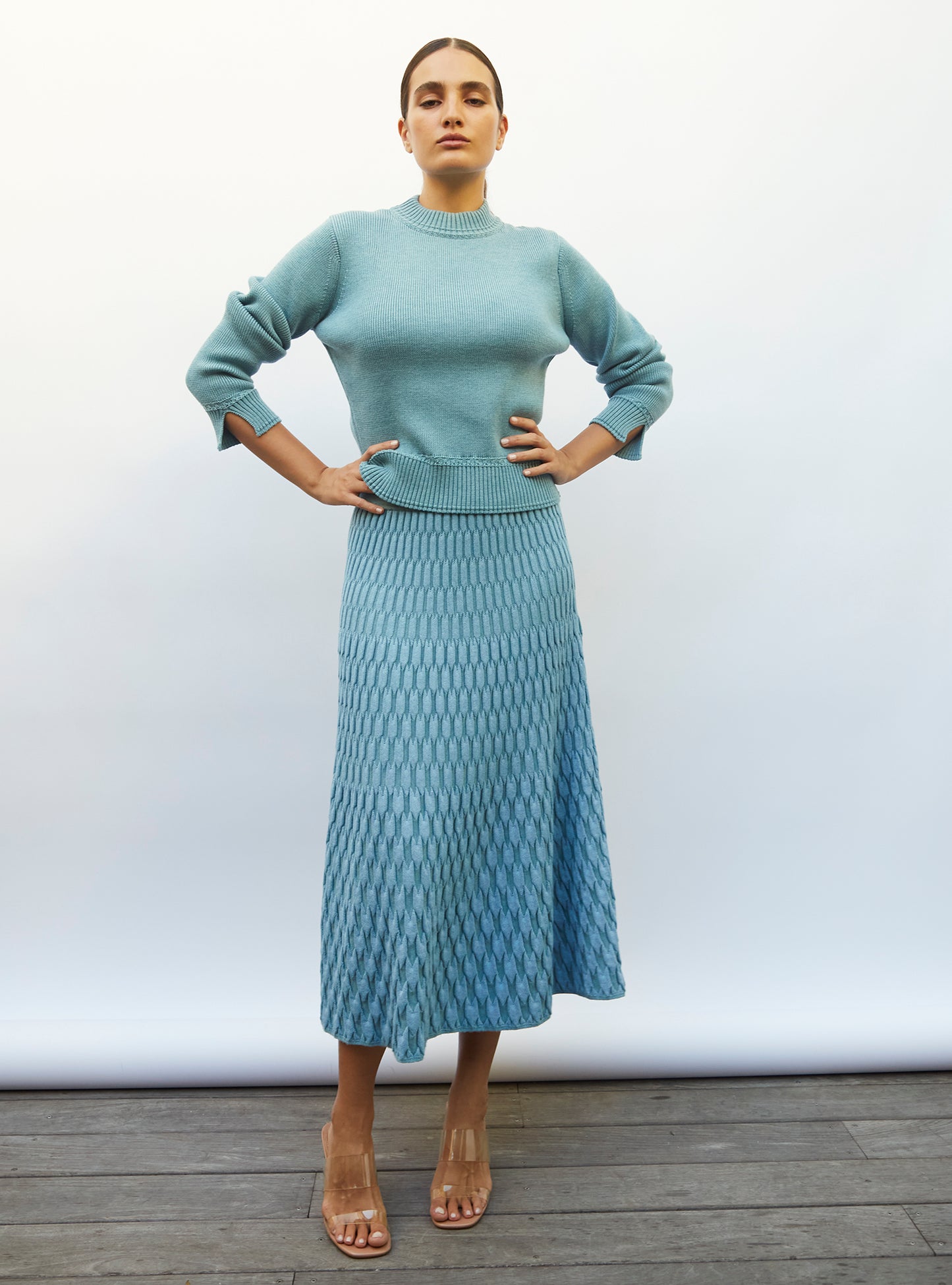 Pull en maille détails tressés - Pulls de luxe