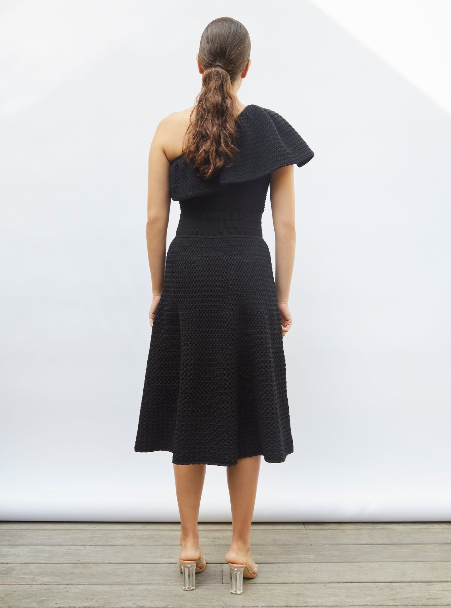 Jupe en maille perlée - Vêtement de luxe femme