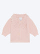 Baby top with lace collar