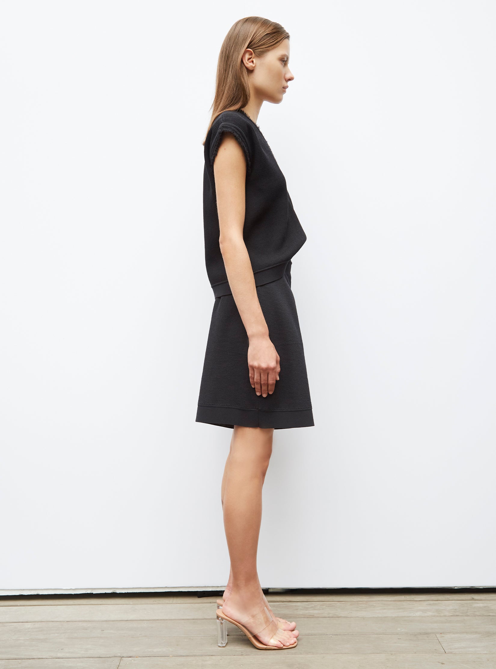 Top en maille à franges - Tops de luxe