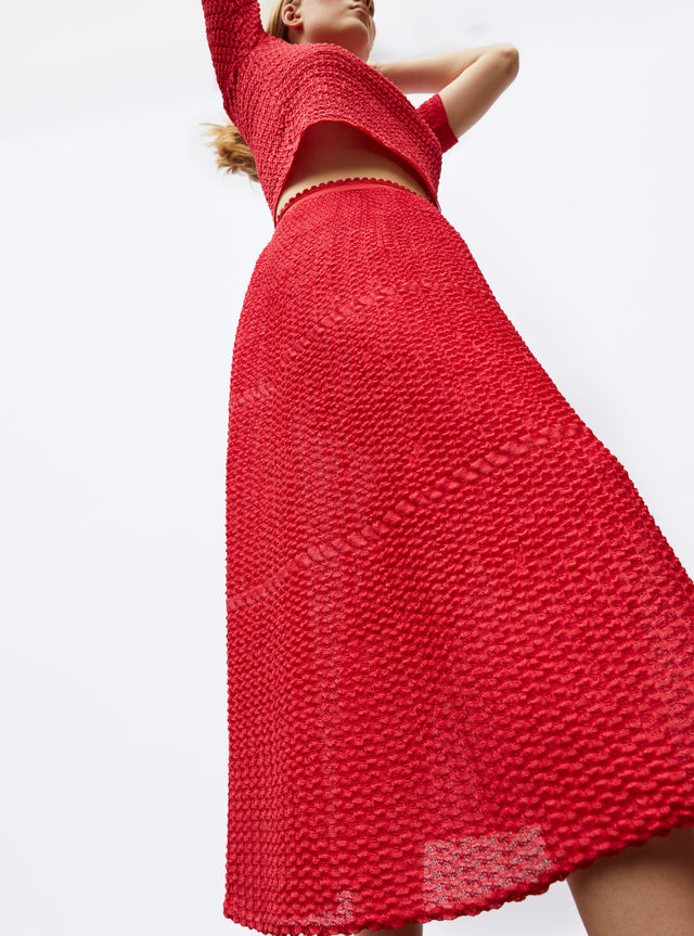 jupe légère maille organza - Image principale