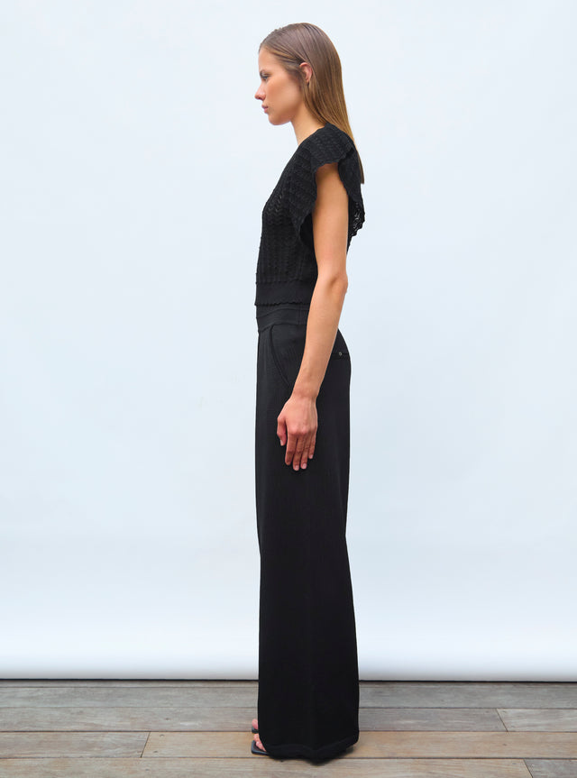 pantalon fluide maille légère - Image principale