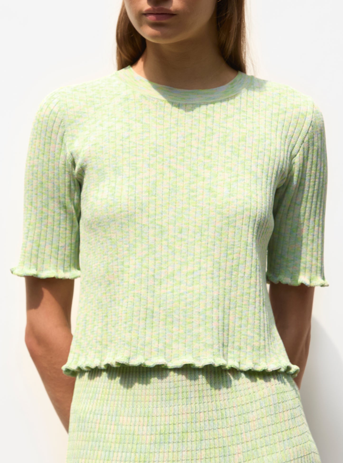 Top maille cotes plates Irisé - Molli